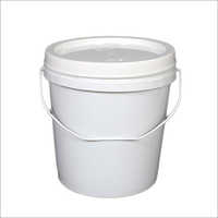 6 Ltr Round Container - Pp Material, 185mm Bottom Dia, White Color | Air-tight, Eco-friendly, Moisture-free Preservation