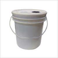 7.5 L Lubricant Oil & Grease Bucket - Color: Milky White