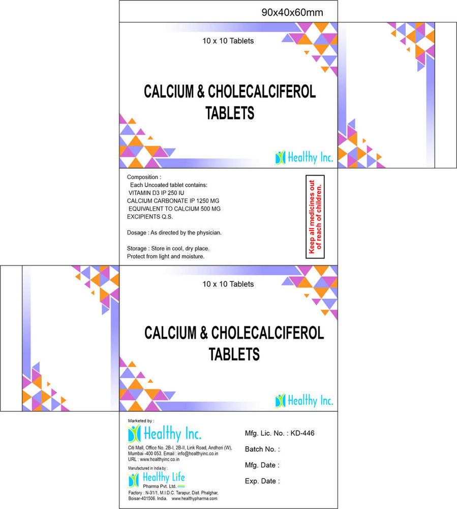Calcium Gluconate Tablet Generic Drugs