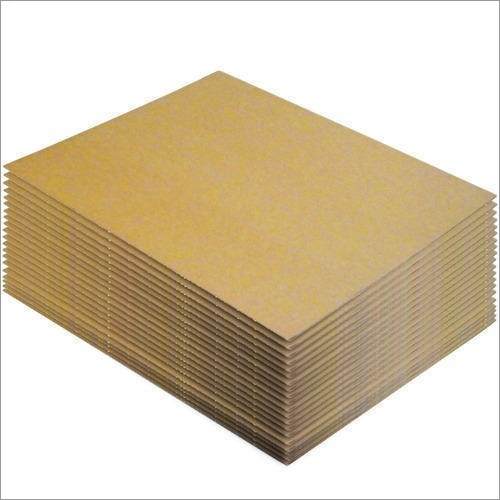 Brown Plain Corrugated Packaging Sheet