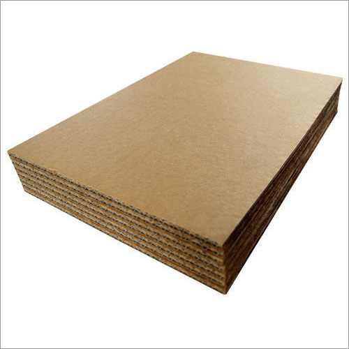 Brown Corrugated Cardboard Sheet Size: Customized