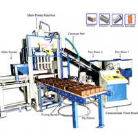 Automatic Multi Purpose Brick and Block Making Maching