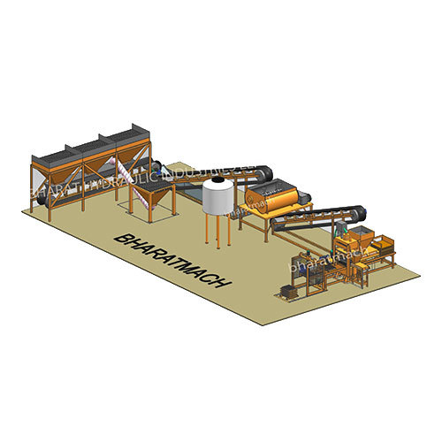 Fully Automatic Multi Brick and Block Making Machine