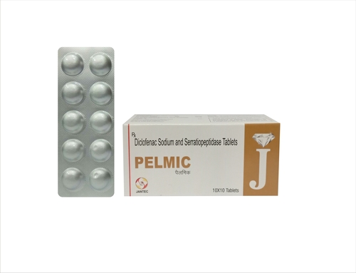 Diclofenac Potassium and Serratiopeptidase Tablet