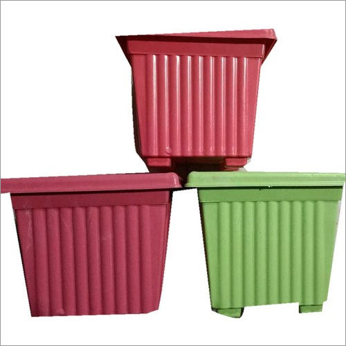 Square Plastic Flower Pot