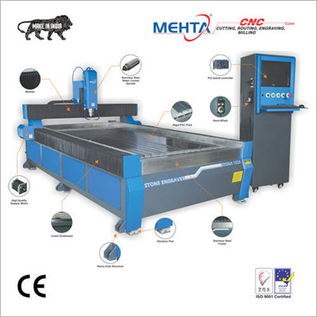 CNC Stone Engraving Machine - High Precision, Robust Design , Ideal for Intricate Detailing and Customization