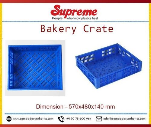 Blue Bakery Product Crate