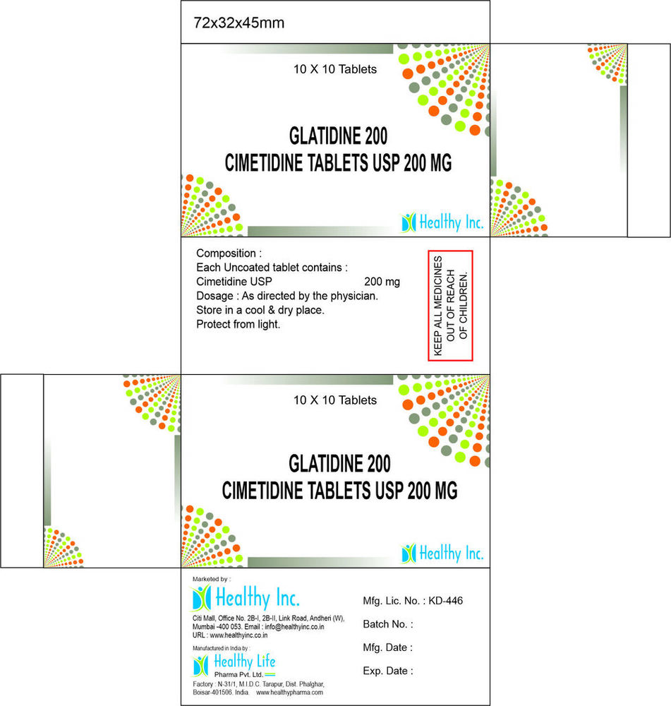 Cimetidine Tablets Generic Drugs