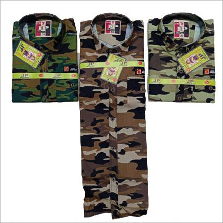 Cotton Military Print