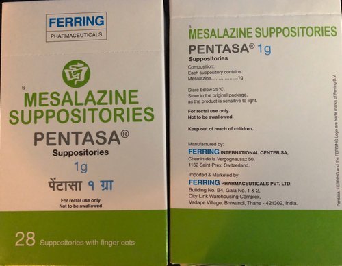Pentasa Suppositories 1 Gm