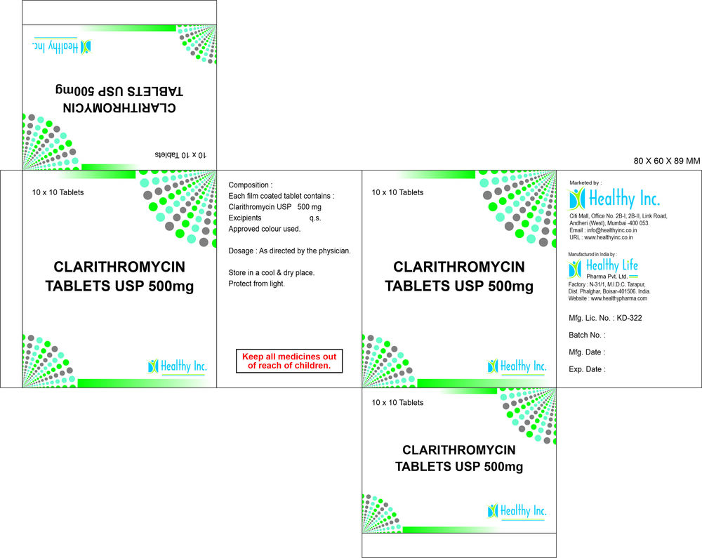 Clarithromycin Tablets Generic Drugs