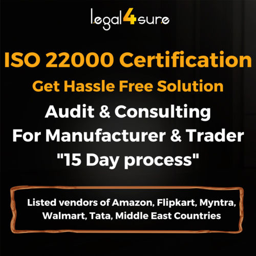 ISO 22000 Certification Services