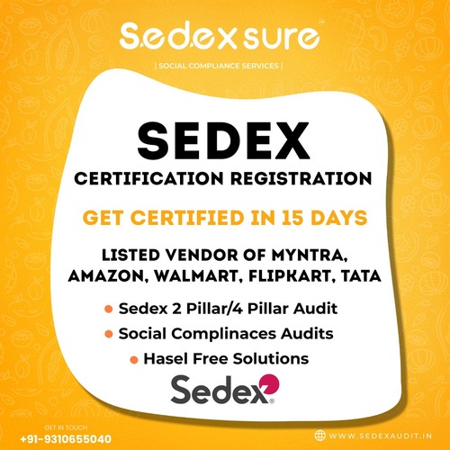 Sedex smeta Certification