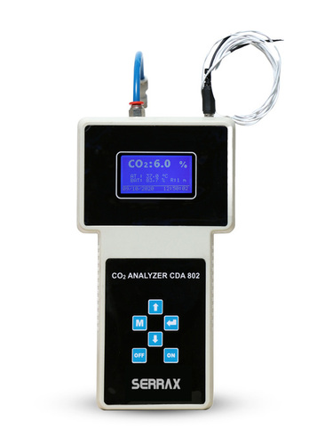 Portable CO2 Analyzer By SERRAX TECHNOLOGIES LLP