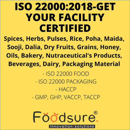 ISO 22000 Certification Services