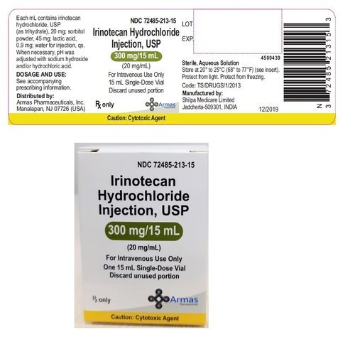 Irinotecan Hydrochloride Injection Shelf Life: 2 Years