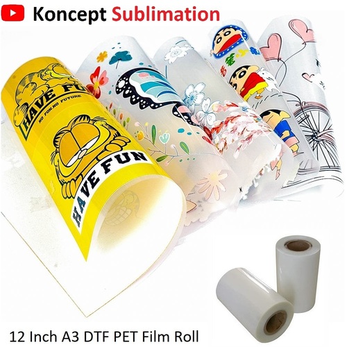 Dtf Pet Folm Roll 12 Inch A3 Capacity: Large