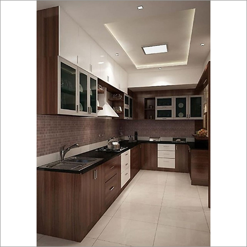 Stylish Modular Kitchen Cabinet - Color: As Per Client Choice