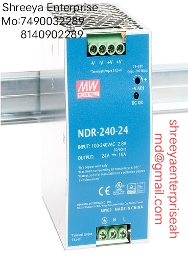 Switch Mode Power Supply Ndr 240-24 Application: Automation