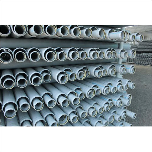 White Swr Round Pipes