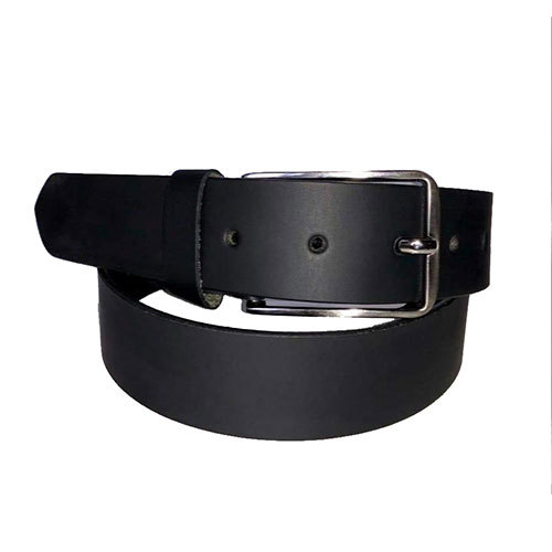 Black Colour Leather Belt