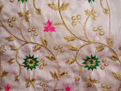 beautiful embroidery fabric from shivam fashion