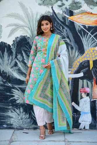 Cotton Stitched Suits By KHANDELWAL PRINT