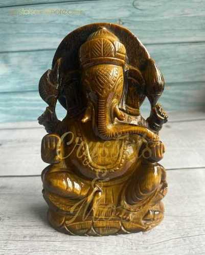 Tiger Eye Ganesha