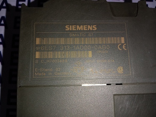 SIEMENS CPU MODULE 6ES7 313-1AD00-0AB0
