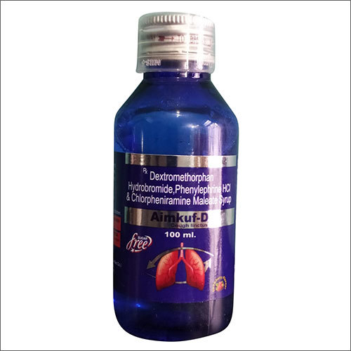 100ml Dextromethorphan Hydrobromide, Phenylephrine HCI And Chlorpheniramine Maleate Syrup