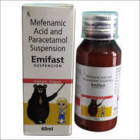 60ml Mefenamic Acid And Paracetamol Suspension