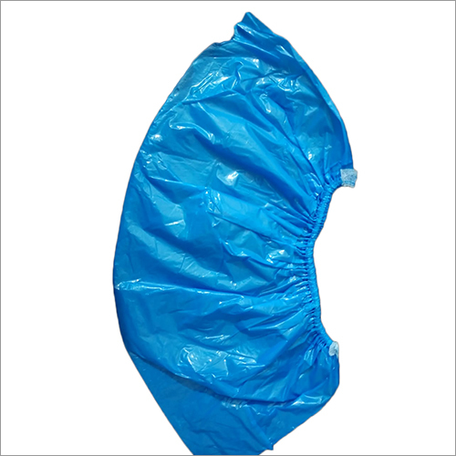 Shoe Cover - PE Material Free Size Blue Color | Suitable for All Ages Single Use Ideal for Hospital Application