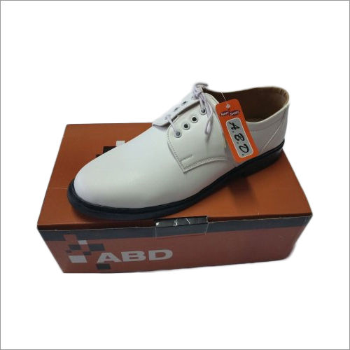 Pu Navy White Leather Shoes