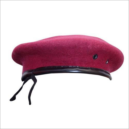 Pink Military Beret Cap