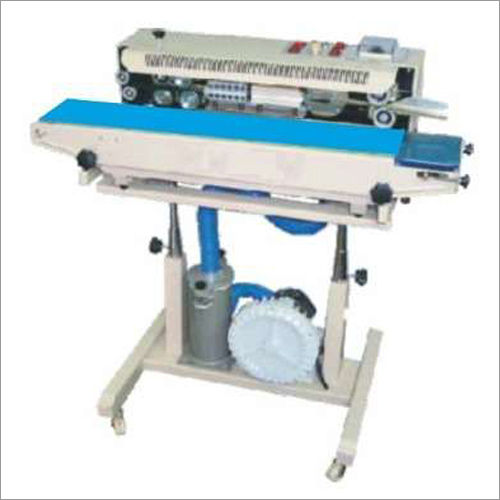 Air Flushing Continuous Band Sealer Machine