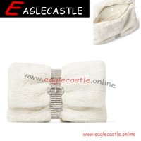 White 2021 Elegant Ladies Fur Envelope Cluth Wrist Bag Autumn And Winter Plush Purses Designers Handbags For Women