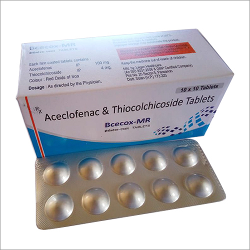 Aceclofenac And Thiocolchicoside Tablets