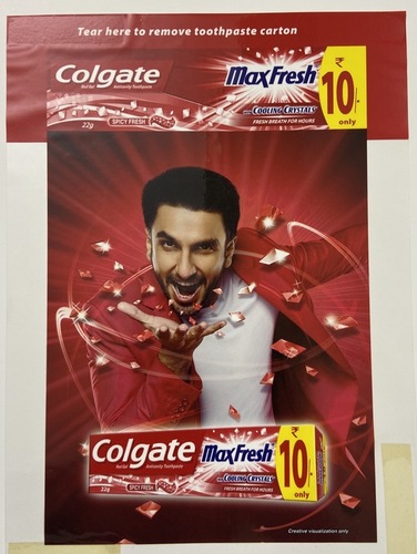 Tooth Paste Packaging Pouches