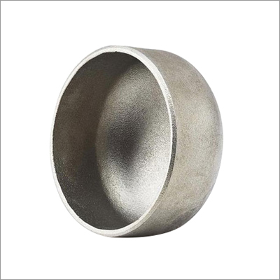 Silver Pipe End Cap