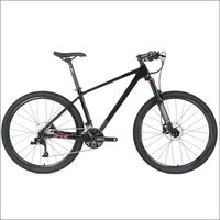 Disc Brake Caliper 29x2.1 Black Tire Aluminum Alloy Frame Mountain Bike - Aluminum Frame, Iron Fork, Aluminum Rim | Durable Design, Optimized For Mountain Terrain