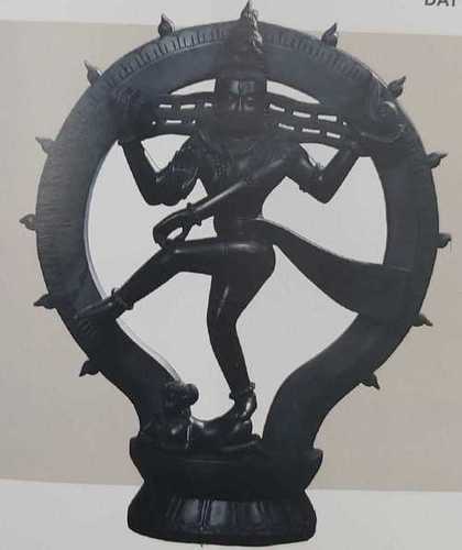 Black Marble Natraj Idol Statue