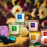7 Chakra Votive Candles - Burning Time: 8-10 Hours