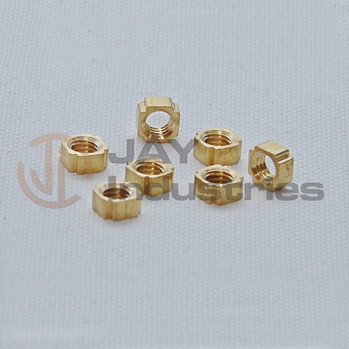 Brass Square Nut