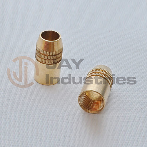 Brass Knurled Cap