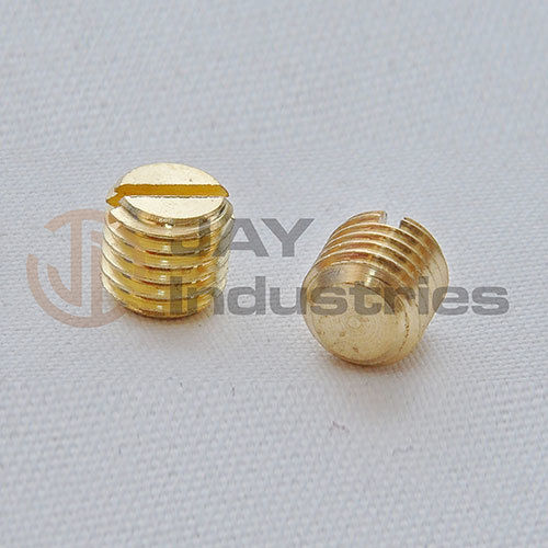 Brass Sloted Grub Screw Size: Different Sizes Available