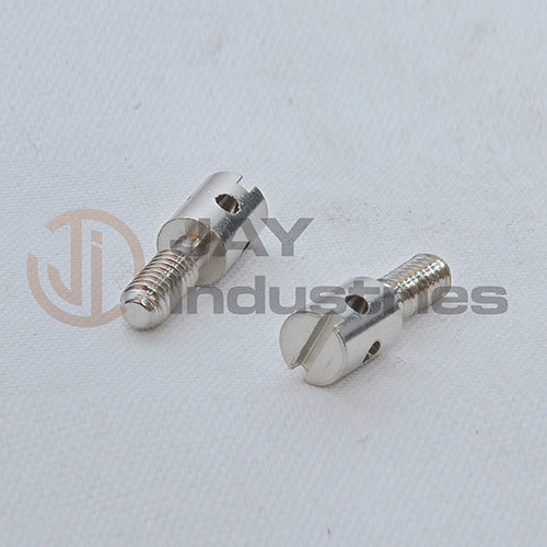 Round Cross Holed Sloted Head Stud