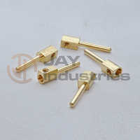 Brass Male Pin with Wire Connector
