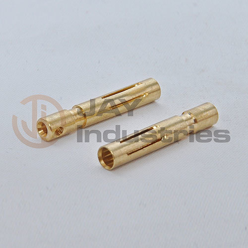 Brass Slotted Female Pin