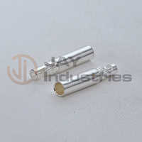 Brass Socket with Silver Plating