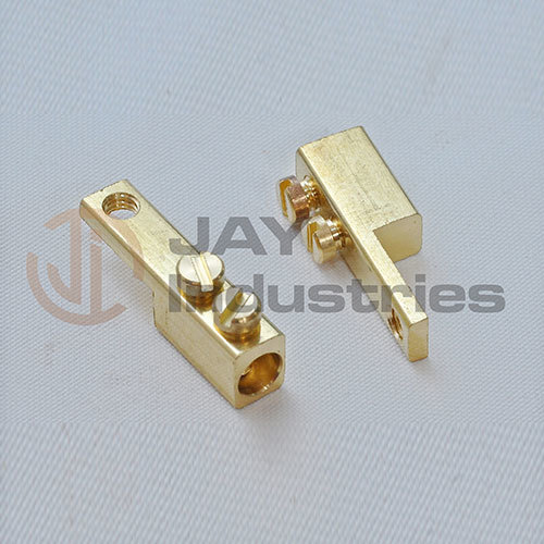 Brass Square Fuse Connectors By JAY INDUSTRIES